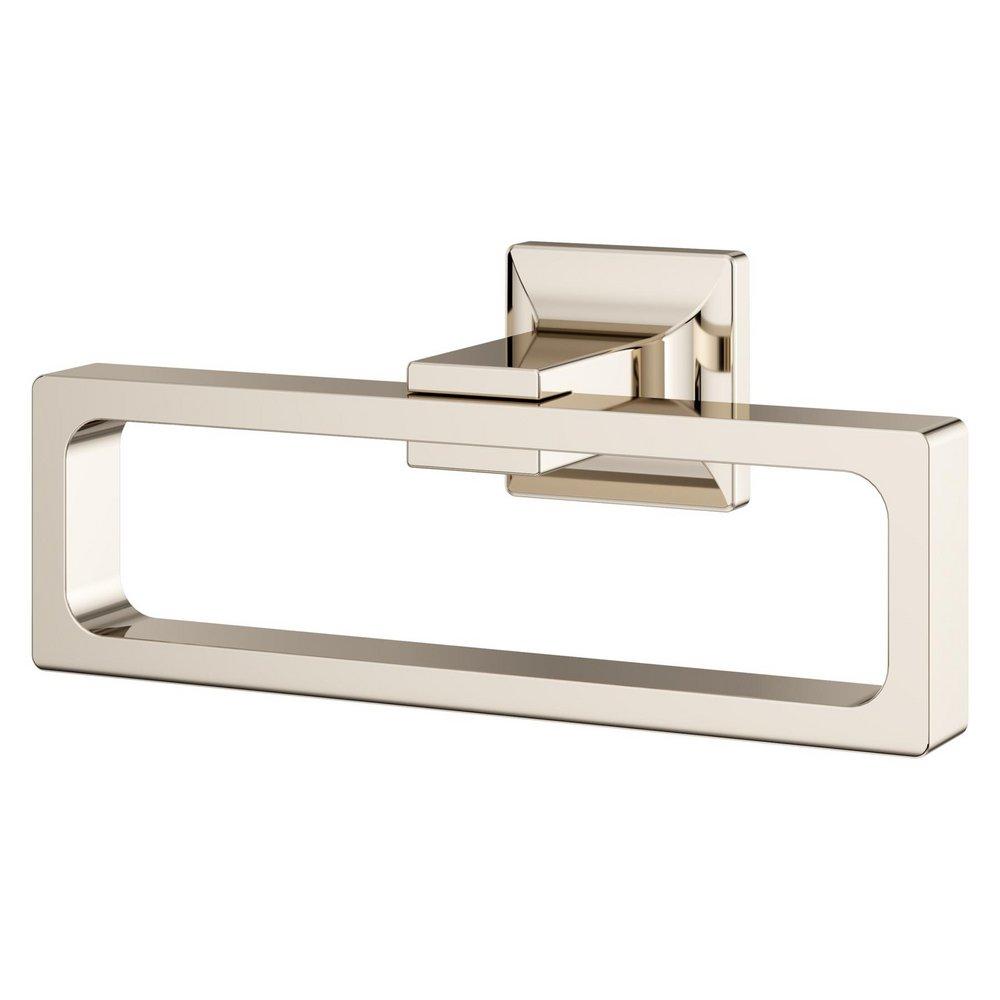 VERVE TOWEL RING IN POLISHED NICKEL 