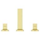 Two Handle Widespread Bathroom Sink Faucet in Brushed Gold (Handles Sold Separately) 