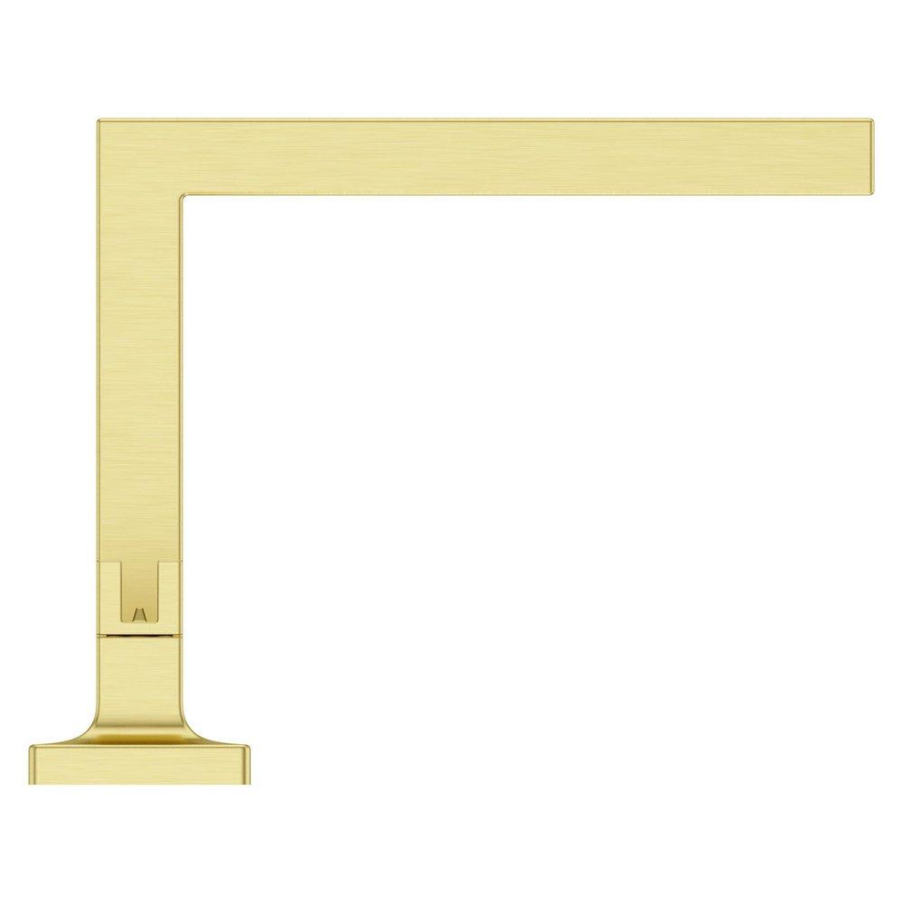 Two Handle Widespread Bathroom Sink Faucet in Brushed Gold (Handles Sold Separately) 