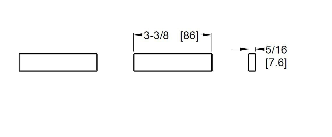 VERVE T HDL KIT FOR W/SPRD & RT IN POLISHED NICKEL 