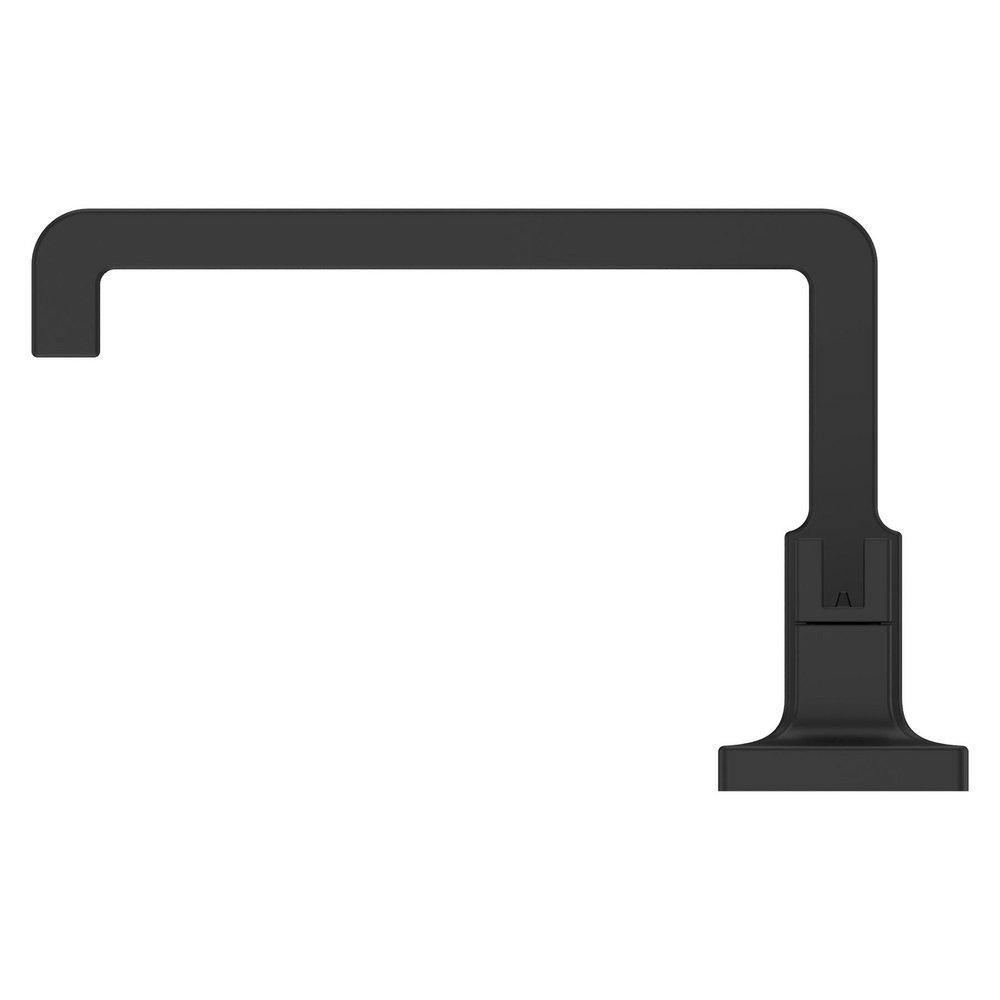 Pfister Matte Black Two Handle Widespread Bathroom Sink Faucet 