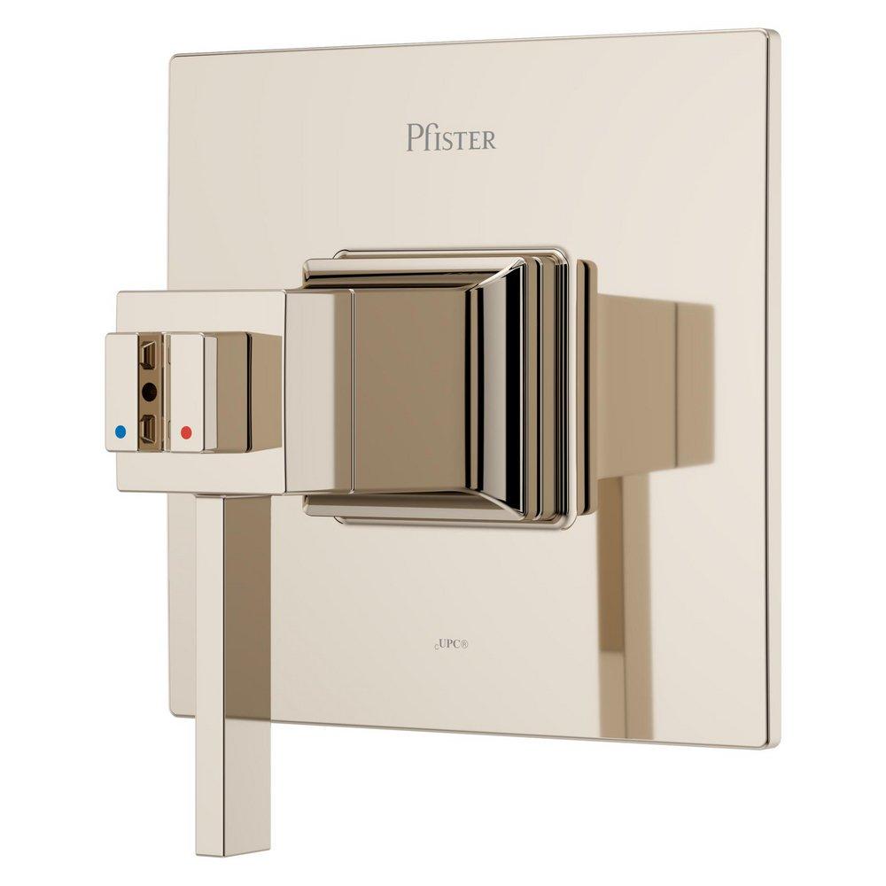 Pfister Polished Nickel Single Handle Bathtub & Shower Faucet (Trim Only) 