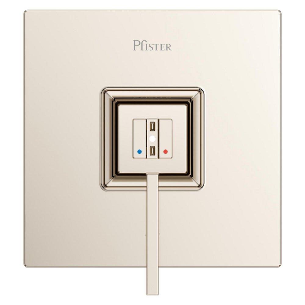 Pfister Polished Nickel Single Handle Bathtub & Shower Faucet (Trim Only) 