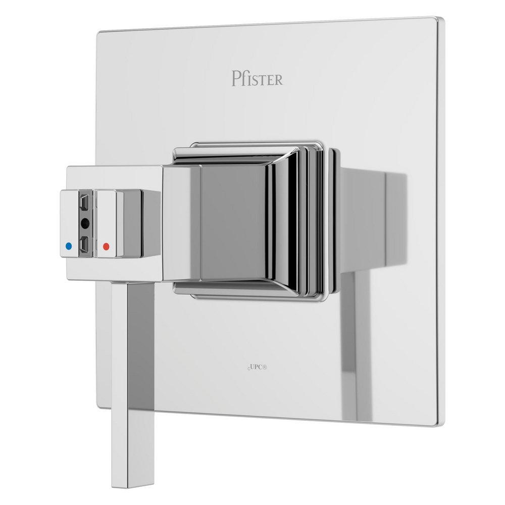 Pfister Polished Chrome Single Handle Thermostatic Valve Trim 