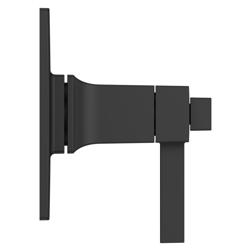 Pfister Matte Black Single Handle Bathtub & Shower Faucet (Trim Only) 