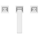 Two Handle Widespread Bathroom Sink Faucet in Polished Chrome (Handles Sold Separately) 