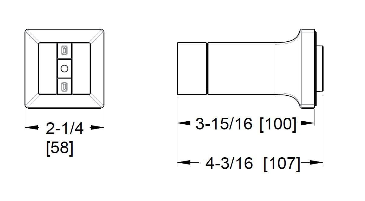 Pfister Matte Black No Handle Multi Function Bathtub & Shower Faucet (Trim Only) 
