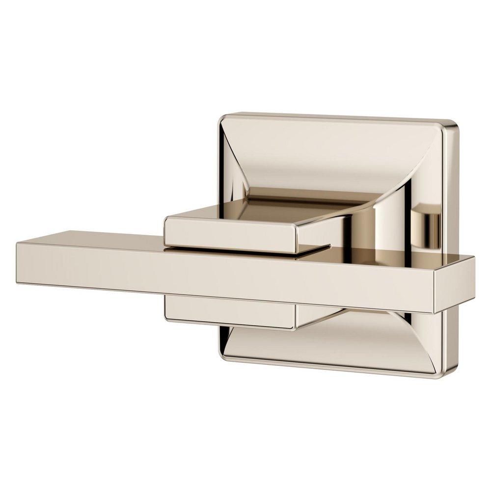 VERVE STRAIGHT ROBE HOOK IN POLISHED NICKEL 