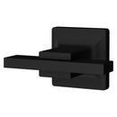 VERVE STRAIGHT ROBE HOOK IN MATTE BLACK 