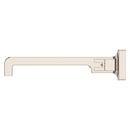 VERVE 2-HANDLE 8 IN. W/SPRD WALL MOUNT BATHROOM FAUCET WITHOUT HANDLES WITH RIBBON SPOUT IN POLISHED NICKEL 