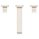 VERVE 2-HANDLE 8 IN. W/SPRD WALL MOUNT BATHROOM FAUCET WITHOUT HANDLES WITH RIBBON SPOUT IN POLISHED NICKEL 