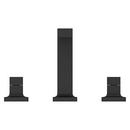 Two Handle Widespread Bathroom Sink Faucet in Matte Black (Handles Sold Separately) 