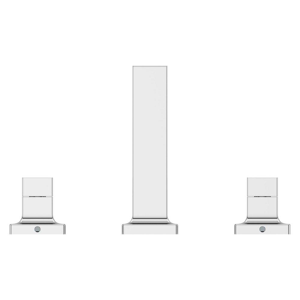 Pfister Polished Chrome Two Handle Widespread Bathroom Sink Faucet 