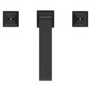 VERVE 2-HANDLE COMPLETE DECK MOUNTED RT TRIM IN MATTE BLACK 