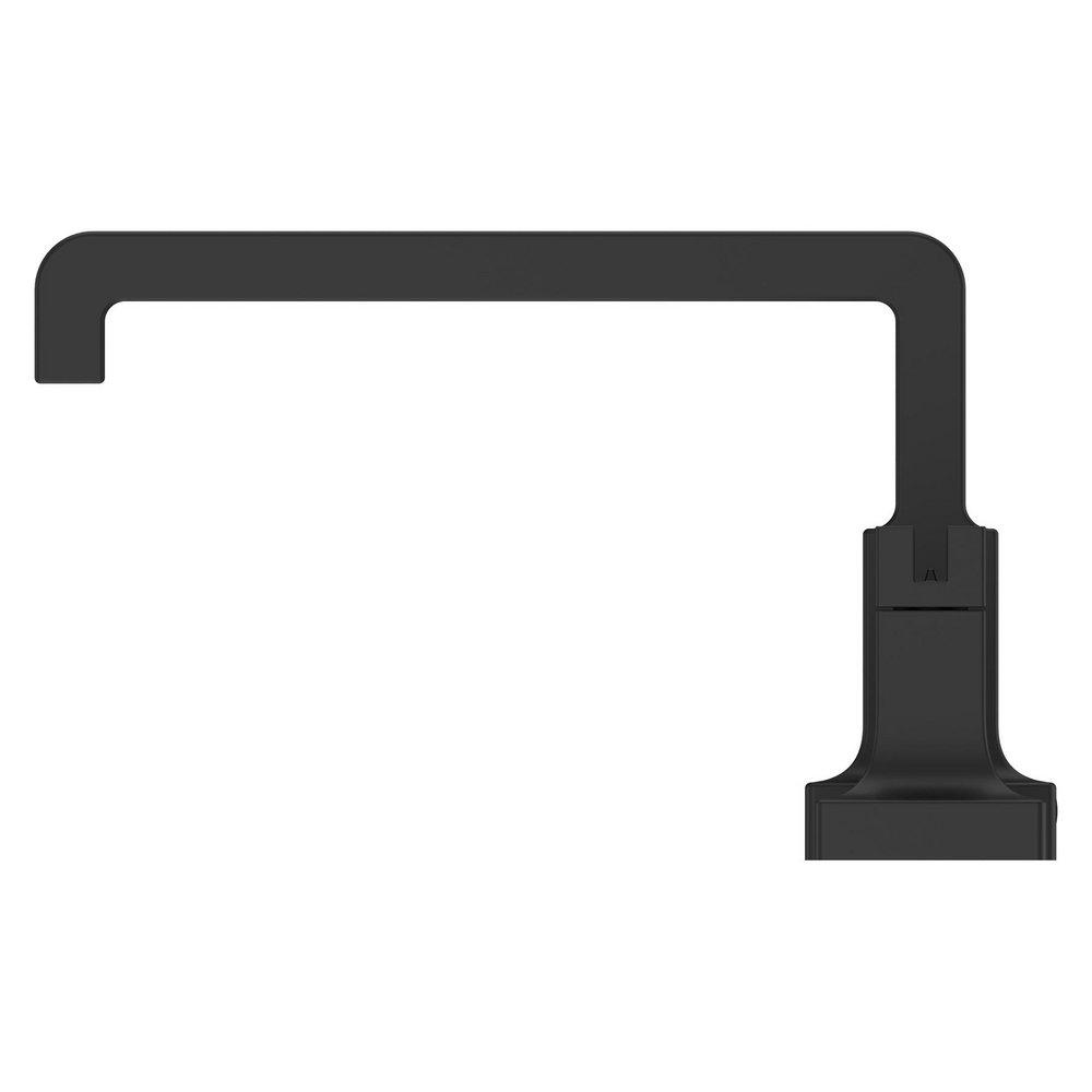 VERVE 2-HANDLE COMPLETE DECK MOUNTED RT TRIM IN MATTE BLACK 