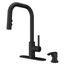 ZANNA 1-HANDLE PULL-DOWN KITC FAUCET IN MATTE BLACK 