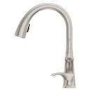 Pfister Spot Defense Stainless Steel Single Handle Pull Down Kitchen Faucet 