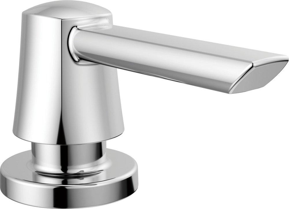 DELTA MONROVIA METAL SOAP DISPENSER 