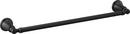 18 in. Towel Bar in Matte Black
