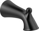 Delta Faucet Matte Black 6-3/4 in. Plastic Tub Spout 