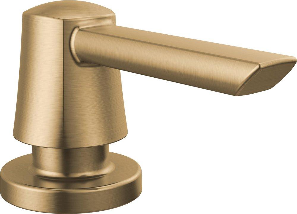 Delta Faucet Lumicoat&trade; Champagne Bronze 2-15/16 in. 13 oz. Kitchen Soap Dispenser 