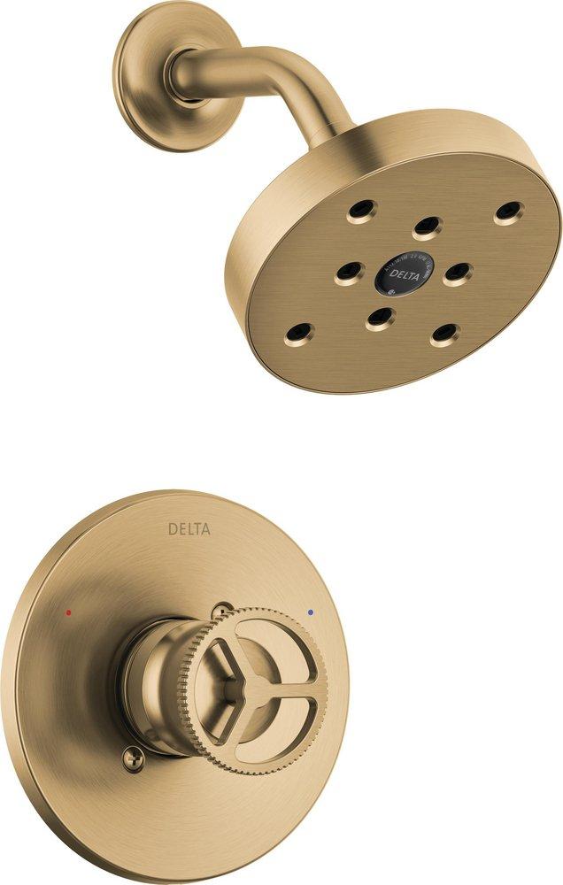 One Handle Single Function Shower Faucet in Champagne Bronze (Trim Only) image number 4