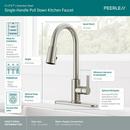 Peerless&reg; Stainless Single Handle Pull Down Kitchen Faucet 