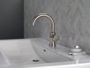 Single Handle Monoblock Bathroom Sink Faucet in Brilliance&reg; Stainless 