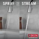 Delta Faucet Lumicoat Chrome Single Handle Pull Down Kitchen Faucet 