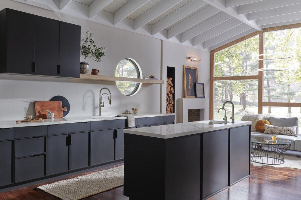 Brizo Luxe Steel Pull Down Kitchen Faucet 