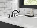 Delta Faucet Matte Black Two Handle Roman Tub Faucets (Trim Only) 
