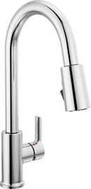 Peerless&reg; Chrome Single Handle Pull Down Kitchen Faucet 