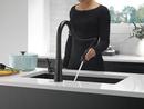Delta Faucet Matte Black Single Handle Pull Down Kitchen Faucet 