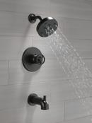 Single Handle Multi Function Bathtub & Shower Faucet in Matte Black (Trim Only) 