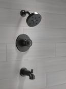 Single Handle Multi Function Bathtub & Shower Faucet in Matte Black (Trim Only) 