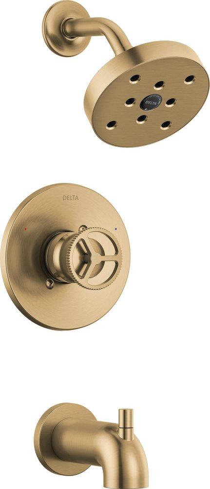 One Handle Single Function Bathtub & Shower Faucet in Champagne Bronze (Trim Only) image number 0