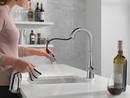 Delta Faucet Lumicoat Arctic Stainless Single Handle Pull Down Bar Faucet 