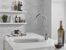 Delta Faucet Lumicoat Arctic Stainless Single Handle Pull Down Bar Faucet 