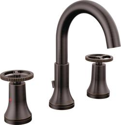 Two Handle Widespread Bathroom Sink Faucet in Venetian Bronze