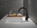 Single Handle Monoblock Bathroom Sink Faucet in Venetian Bronze 