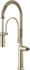 Brizo Brilliance&reg; Polished Nickel Pull Down Kitchen Faucet 