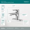 Single Handle Monoblock Bathroom Sink Faucet in Chrome 