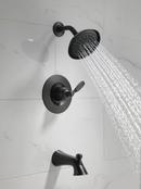 Delta Faucet Matte Black One Handle Single Function Bathtub & Shower Faucet 