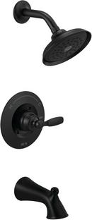 Delta Faucet Matte Black One Handle Single Function Bathtub & Shower Faucet 