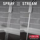 Delta Faucet Arctic Stainless Single Handle Pull Down Kitchen Faucet 