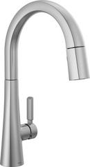Single Handle Pull Down Kitchen Faucet in Arctic Stainless image number 17