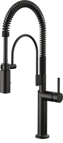 Brizo Matte Black Pull Down Kitchen Faucet 