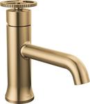 Single Handle Monoblock Bathroom Sink Faucet in Brilliance® Champagne Bronze