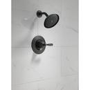 Delta Faucet Matte Black Single Handle Single Function Shower Faucet (Trim Only) 