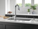 Delta Faucet Lumicoat Chrome Single Handle Pull Down Kitchen Faucet 
